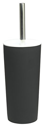 Sealskin Toilettenbürste Two Tone, WC-Bürstengarnitur aus Polyresin, Farbe: Schwarz / Weiß