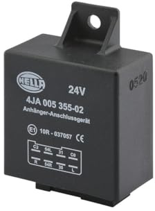 HELLA - Verzögerungsrelais, Anhängevorrichtung - 24V - 4JA 005 355-021