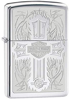 Zippo 60.001.600 Briquet Harley Davidson Collection Spring 2016, brillant chrome