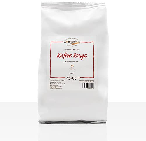 Coffeefair Premium Instant Kaffee Rouge - 250g löslicher Instantkaffee für Kaffeevollautomaten und Vending-Automaten
