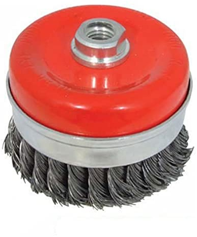 Silverline 303859 Steel Twist-Knot Cup 100 mm