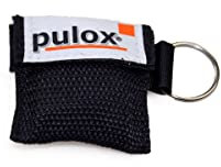 Pulox - Respi-Key - Schlüsselanhänger-Beatmungsmaske - Schwarz