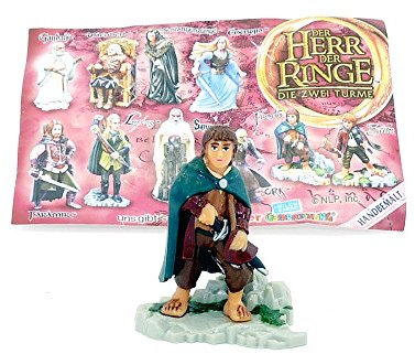 Kinder Überraschung Frodo mit Beipackzettel (Herr der Ringe 2)