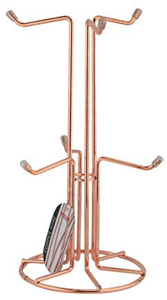 apollo THE HOUSEWARES BRAND Copper Cookbook Holder, Great Gift Idea, Sturdy, Sleek and Modern Design, Size: 23x14x22cm, Copper
