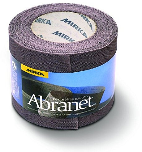 MIRKA AC5BY001413R Abranet ACE x 10 m Grip Rolle P400, 115 mm