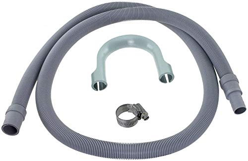 SPARES2GO Extension Drain Hose for Hoover Washing Machine (1.5M, 19mm / 22mm)