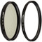 Amazon Basics - Filtro polarizador circular - 77mm + Filtro de protección UV - 77mm