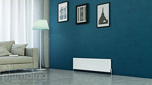 K-Rad Kompact Type 11 Single Panel Single Convector Radiator H300mm x W1400mm White