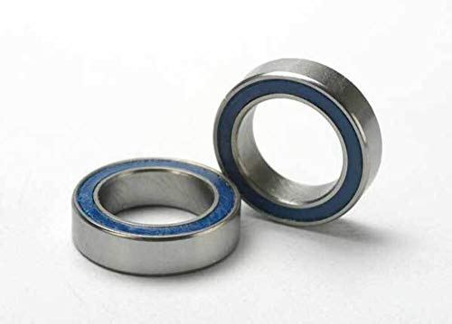 Traxxas 5119 Kugellager, Blaue Gummidichtung (10 x 15 x 4 mm) (2), 0