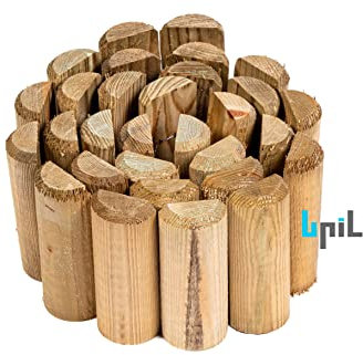 Lawn Edging - Log Roll 1.8m x 15cm