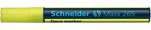 Schneider 126505 Windowmarker Deco-Marker Maxx 265, 2-3 mm, gelb