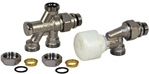 Giacomini - Grifería gas de radiador - Válvula 4 vías R438TG 1/2 x 16 - : R436X062