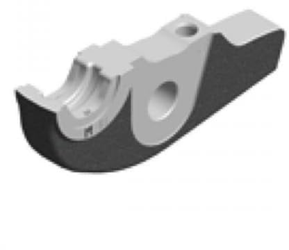REMS Pressring (Presszangen) Mini M 18 mm, Zubehör für REMS Mini-Press, System A-press elförzinkad, hochbelastbar, aus besonders zähhartem Spezialstahl, systemkonformes, sicheres Pressen