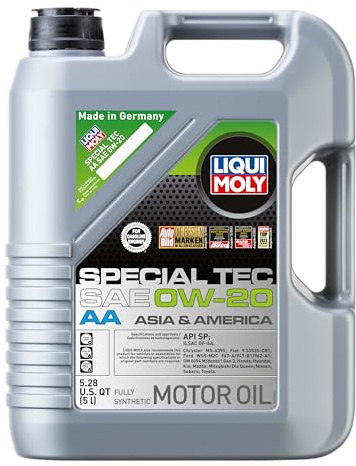 LIQUI MOLY Special Tec AA SAE 0W-20 | 5 L | Fully synthetic engine oil | SKU: 2208