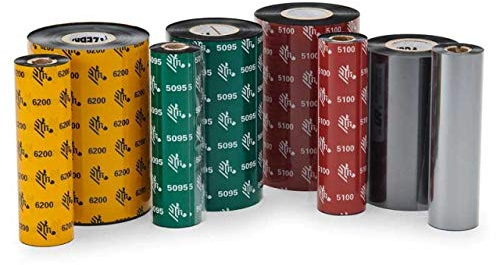 Zebra 3200 Wax/Resin Band Farbbänder – -Signs (Zebra 2746e, Wärmeübertragung, Schwarz, 300 m, 110 mm x 300 m)