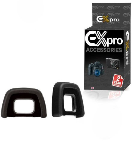 Ex-Pro Replacement Eye-piece cap/Eyecup [DK-21] for Nikon Camera Eye Cup [See description for models]