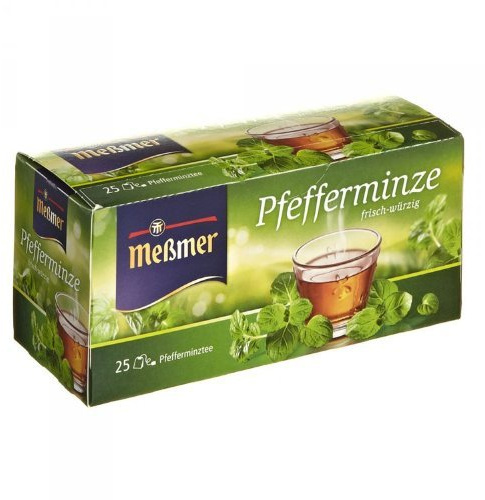 Meßmer Pfefferminze frisch-würzig 25 Teebeutel - 12 Packungen
