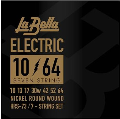 La Bella 673097 Set 7 Corde per Chitarra Elettrica HRS 73