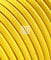 Merlotti 20306 Cavo Elettrico Rotondo H03VV-F 2x0.75, Giallo, 3 m