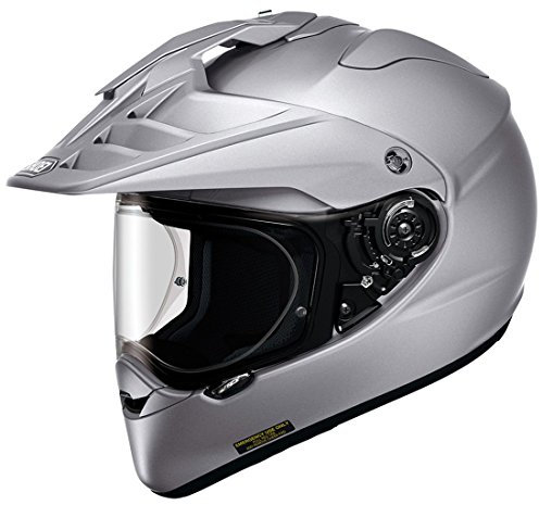Shoei Integralhelm für Erwachsene, Unisex, Helm im Stil von Hornet X2 (hellsilber, Größe L), 1 Pack