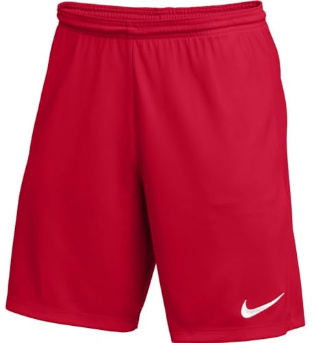 NIKE Park II Knit Short NB – Football Shorts, Men, red, L