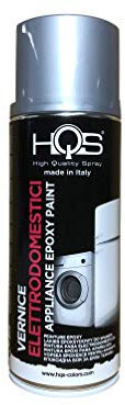 Bombe de peinture effet metal electromenager - HQS - Haute qualité - 400ml