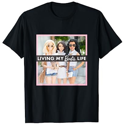 T-shirt Barbie Femme, Officiel, Barbie Life T-Shirt