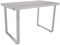 Beeketal 'BET-120a' Gastronomie Edelstahl Küchentisch 120 x 69,5 cm mit abgerundeten Ecken - Esstisch mit extra stabilem Gestell und verstellbaren Standfüßen