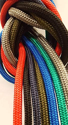 6mm Polypropylene Rope Braided Poly Cord Strong String Boating Camping Sailing Yacht (Length: 100m, Blue)