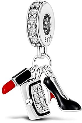 MULA Charms Anhänger Silber 925 für Armbänder, Kompatibel mit Europäischen Armbändern und Halskette für Frauen