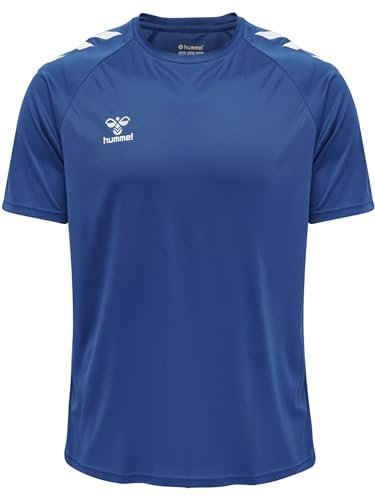 hummel T-Shirt Weiß blauweiss, 2XL Herren