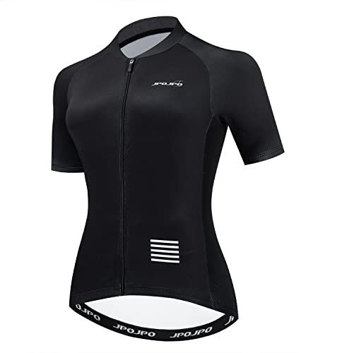 Radtrikot für Damen, Fahrrad-Shirt, Team-Biking-Strumpfhose, Kleidung, Schwarz, Mittel