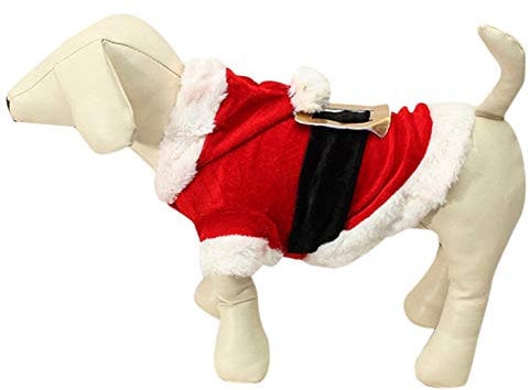 Hundemantel für kleine Hunde Pet Doggy Pet Santa Bekleidung Hundebekleidung Weihnachtskostüme Haustierbekleidung Hundepullover Für Mops