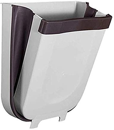 Marclix Contenedor de Basura para Colgar en el Carro PequeñO Contenedor de Basura Plegable para Gabinete Armario Puerta Contenedor de Basura Plegable PortáTil