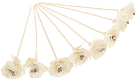 FUNOMOCYA 8-teilige Duftstäbchen Für Raumduft Blumendiffusorstäbchen Aromadiffusor-nachfüllungen Für Ätherische Öle Dekoratives Diffusor-blumenstäbchen Für Inneneinrichtung