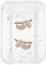 Baby Wickelauflage Faúltier 70 x 50 cm - Waschbare Wickelunterlage für Unterwegs - Wickelauflage Zubehör - Wickelauflagen Bezüge - Wickeltischauflage Wickelaufsatz Wickeltasche