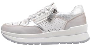 XTI - Sportschuhe Sneaker Damen Weiß - Bequeme und vielseitige Schuhe - Casual Mode - Modell 14372901 (Größe 40)