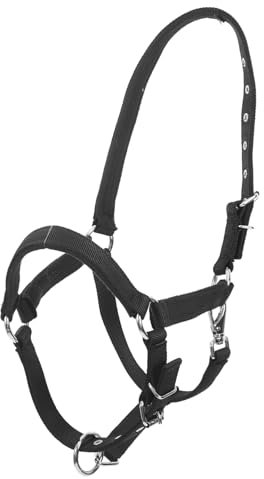 Milisten Zubehör Nylon Legierung Verstellbares Robustes Und Bequemes Pferdehalfter L