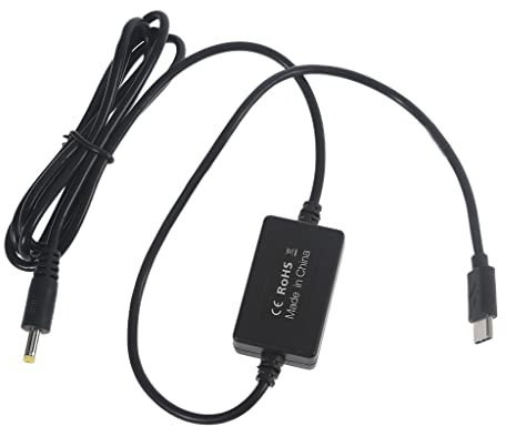 LEIDJGUN Universelles USB C Typ C-9-V-12-V PD Zu-9-V-4 0x1 7-mm Konverter Netzteilkabel Zur Stromversorgung Jeder Spiegellosen Oder DSLR Kamera