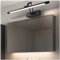 LED Spiegellampe Badezimmer 100cm - Rotation Badezimmer Spiegel Lampe Schwarz 12W Spiegelleuchte, Bad Lampe über Spiegel 3 Farbwechsel LED Badezimmer Spiegel Lichter Wandleuchte für Badschrank