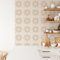 Piastrelle Adesive Cucina 20x20 Modello Beige Piastrelle Adesive Bagno Pavimento Adesivo Paraschizzi Cucina Adesivo Piastrelle Ceramica Carta Adesiva per Mobili Vintage（10 pezzi）