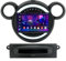 Android 13 2 DIN Radio 9 Pollice Schermo touch per auto per BMW Mini Cooper Landgenoot R56 R60 2011-2013 con Telecamera Posteriore/Wireless Carplay/BT/FM/navigazione GPS Controllo al volante(1+32G)