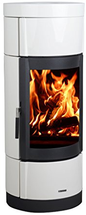 Stufa a Legna La Nordica Fortuna Bifacciale serie top design Bianco Infinity 8 kW