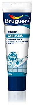 Bruguer Masilla Azulejos, Blanco, 300 Gramos