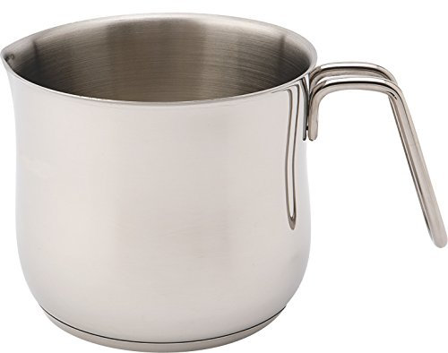 Zinel 1018 Milk/Sauce/Boiling Pot, Stainless Steel, Silver, 15 cm