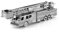 Metal Earth Fascinations Metallbausätze - Feuerwehrauto Löschfahrzeug Fire Truck, lasergeschnittener 3D-Konstruktionsbausatz, 3D Metall Puzzle, DIY Modellbausatz, 2 Metallplatinen, ab 14 Jahre