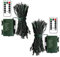 echosari 2 Pack Battery Operated Christmas Lights 5M Green Wire 50 LED Fairy String Light with Remote, Timer, 8 Modes, Dimmable for Indoor Outdoor Xmas Tree Wedding Party Decoration (Cool White)