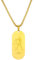 AFSTALR Gold Kette 12 Sternbilder Waag Halskette Herren Tierkreis Kette Anhänger Konstellation Kette