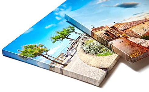 Paul Sinus Art Wir drucken dein Foto auf Leinwand, Fotodruck selbstgestalten, Dein eigenes Motiv auf Leinwandbild, Fotogeschenk individuell (20x30cm)