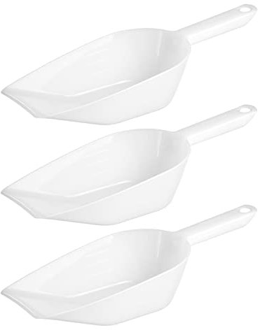 Westmark 3 Pale da forno, pesa/riempimento, capacità: 800 ml, plastica, halvar, bianco, 909722E2, 800 ml, 3 pezzi